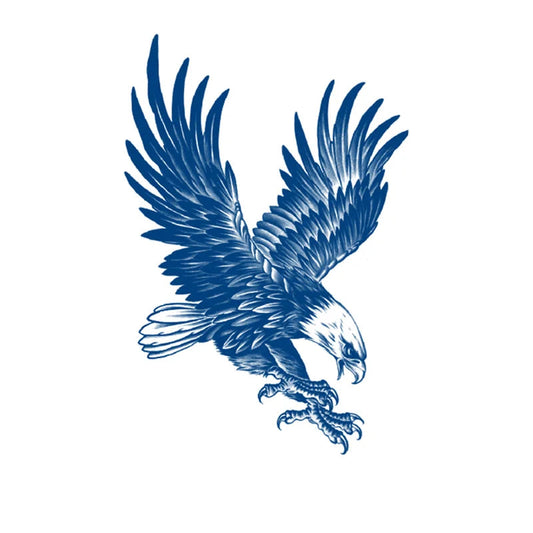 Eagle Semi-Permanent Jagua Tattoo
