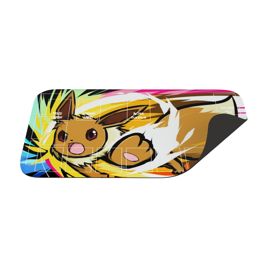 Colorful case with a cartoon character design on a white background