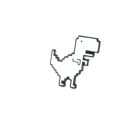 404 error dinosaur software engineering enamel pin