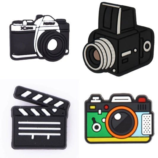 Filmmaking Photography Cameras Director Croc Charm for Crocs | Jibbitz