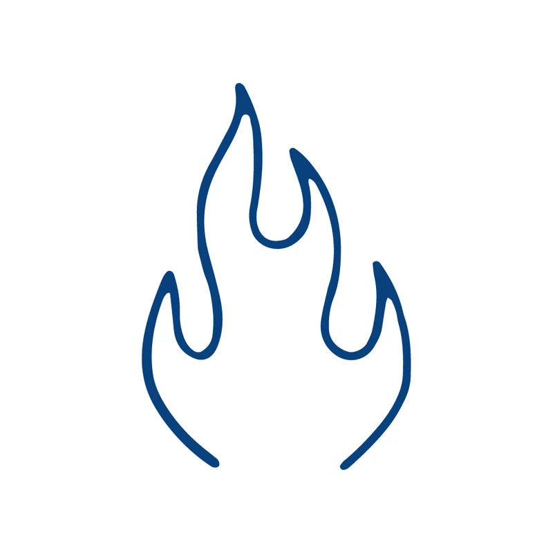 flame temporary tattoo