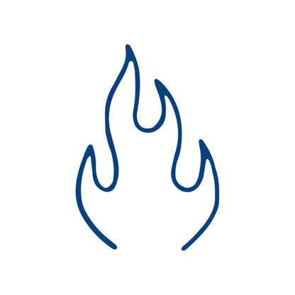 flame temporary tattoo