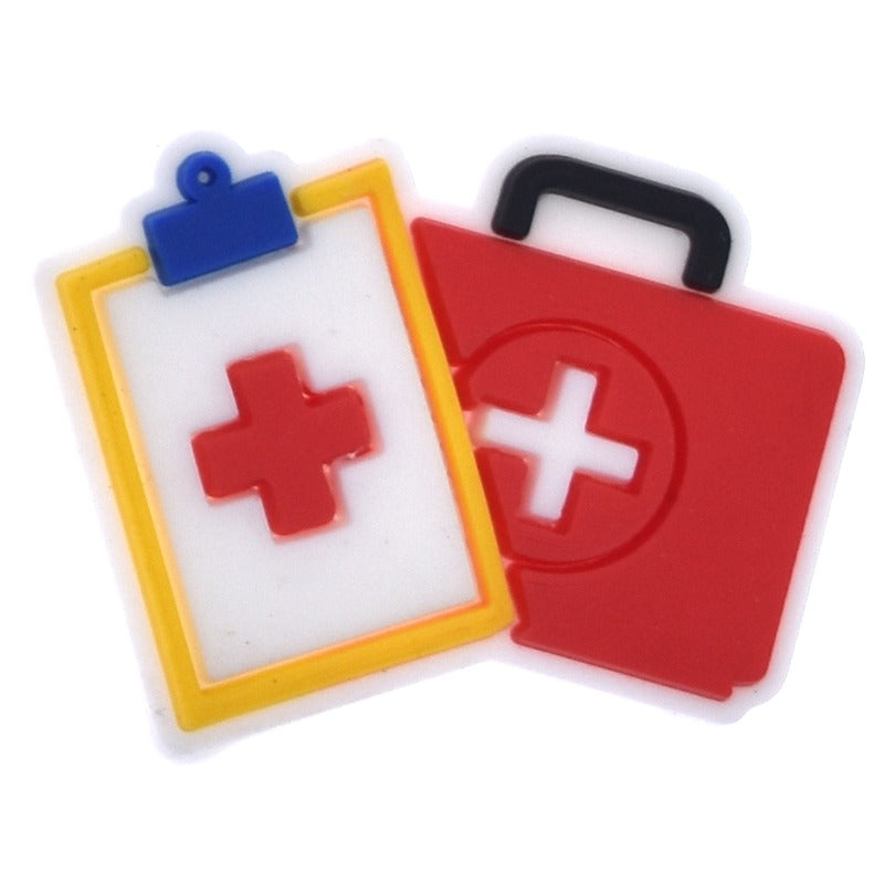 First Aid Medical and Nursing Jibbitz Croc Charms - Crocs