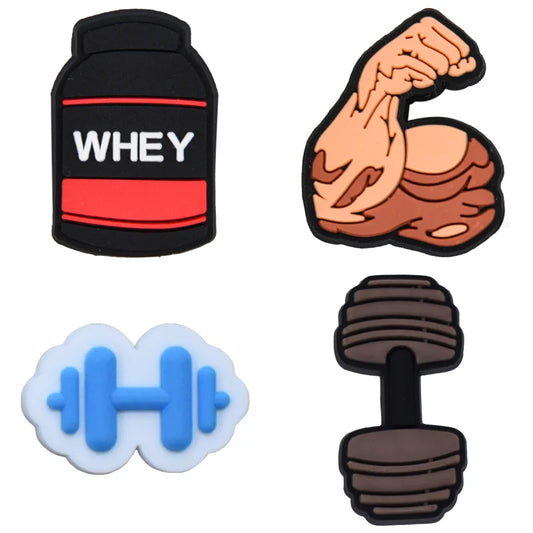 Fitness and Gym Croc Charms