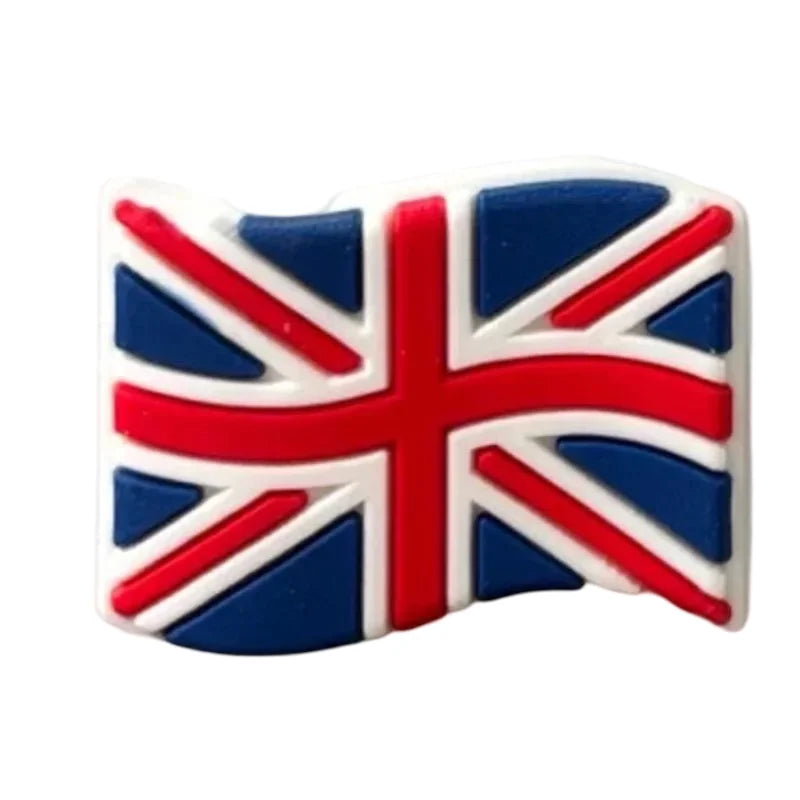 Flags Croc Charms