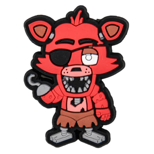 foxy five nights at freddys croc charms for crocs | jibbitz