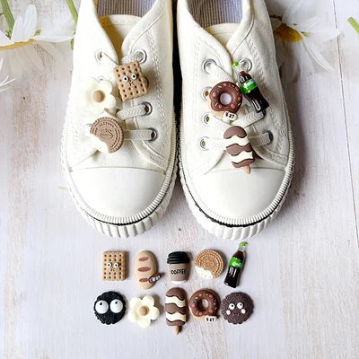Food Shoelace Charms