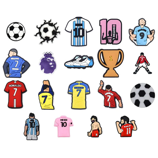 Football Croc Charms