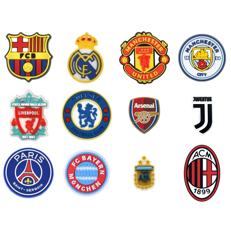 Football Teams and Clubs Croc Charms for Crocs | Jibbitz