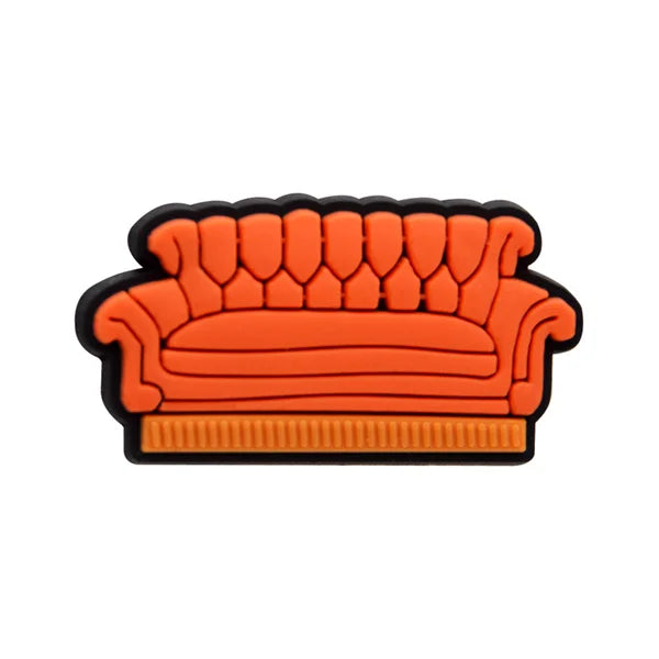 couch pivot central perk croc charm design for Crocs | Jibbitz