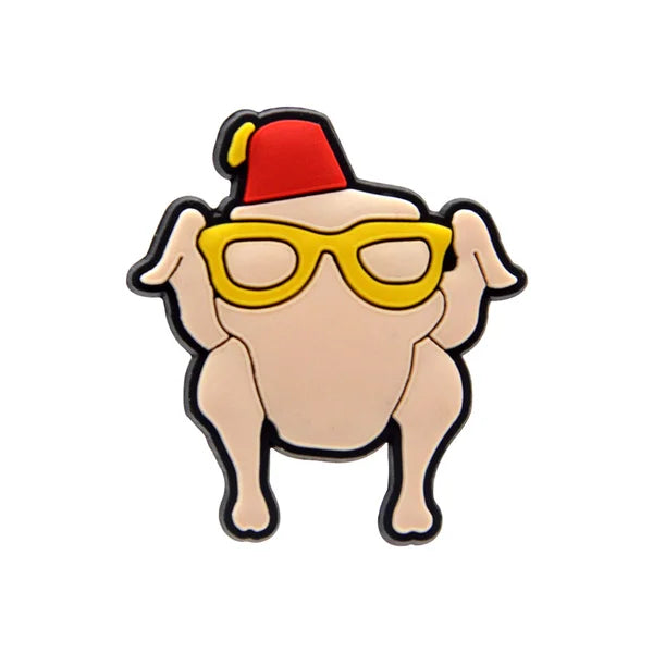 chicken from friends croc charm design for Crocs | Jibbitz