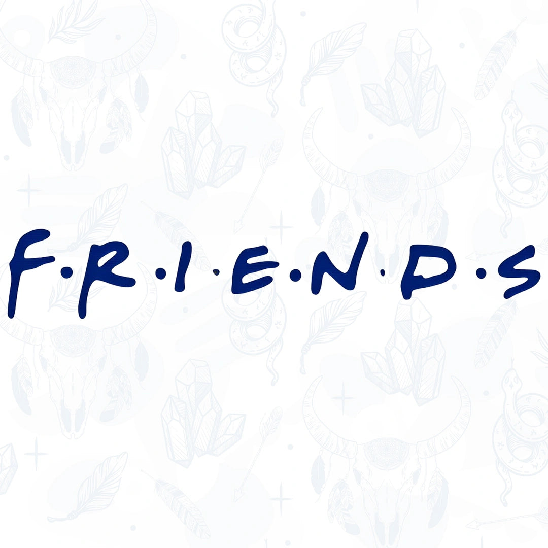 friends semi permanent tattoo design