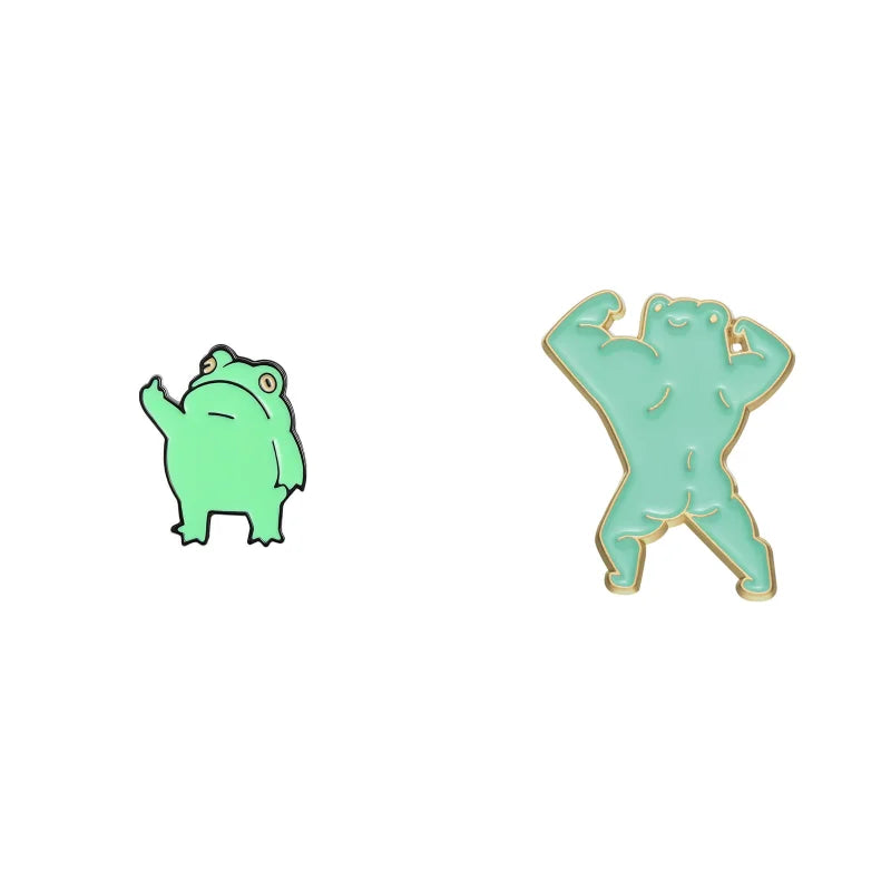Frogs Enamel Pins