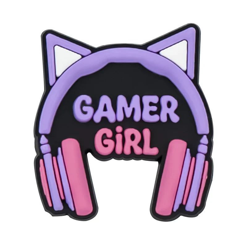 gamer girl croc charms for crocs | jibbitz