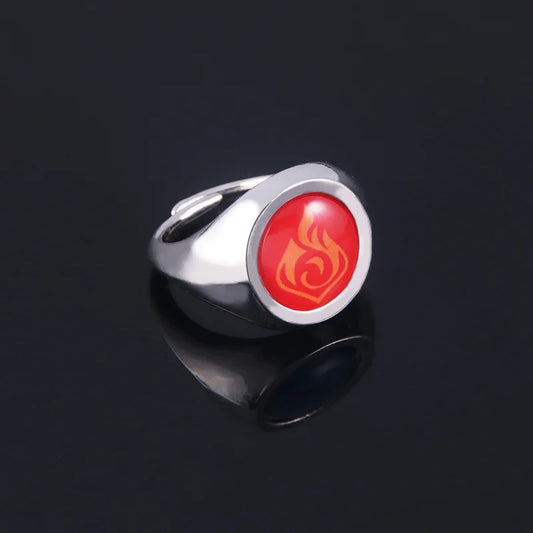 Genshin Impact Pyro Metal Ring