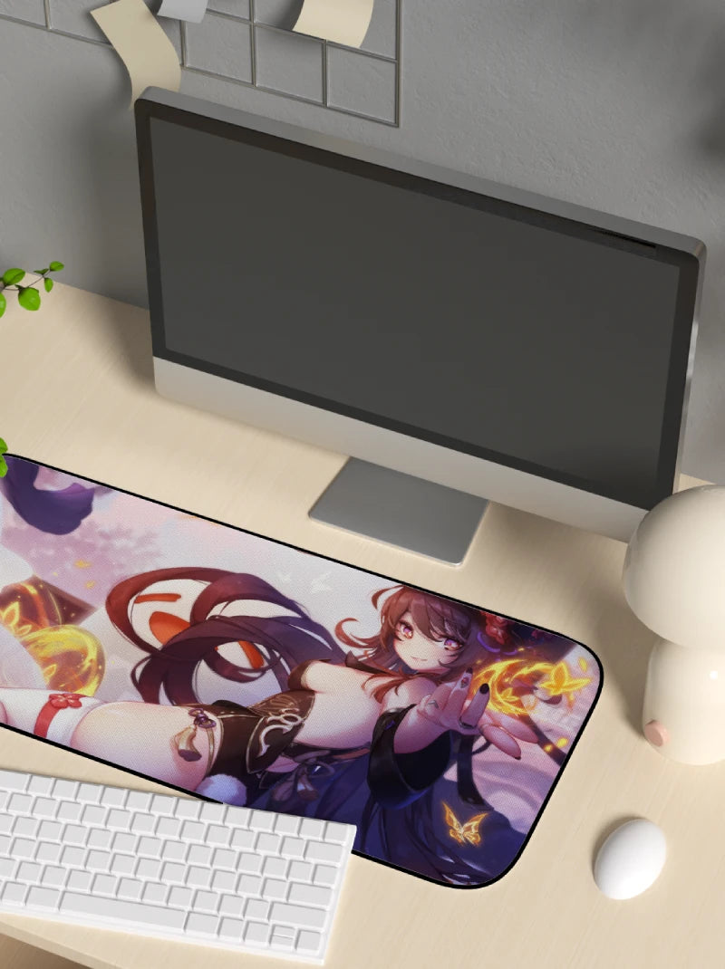 NSFW Hu Tao Genshin Impact Mousepad Size 70 by 30 cm