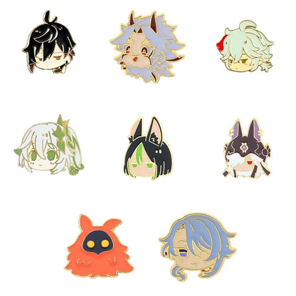 Genshin Impact Enamel Pins