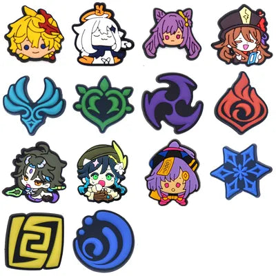 Genshin Impact Croc Charms