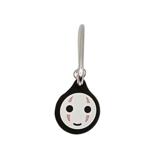 Ghibli Studio No Face Silicone Protective Cover For Apple AirTag GPS Case Tracker  Keychain