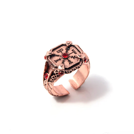 God of War Adjustable Metal Alloy Bronze Ring 