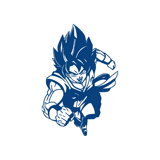 Goku Dragon Ball Z Semi-Permanent Jagua Tattoo