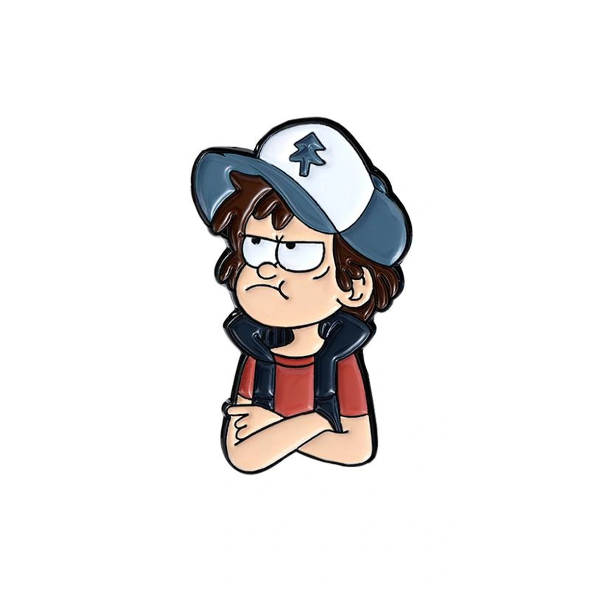 dipper enamel pin from gravity falls from inkbee store lebanon
