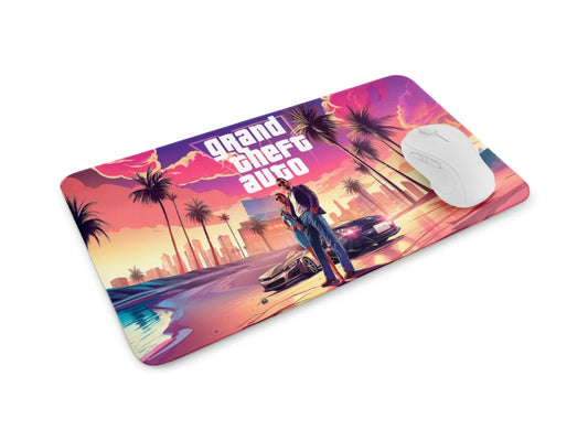 GTA 6 Mousepad Size 70 by 30 cm
