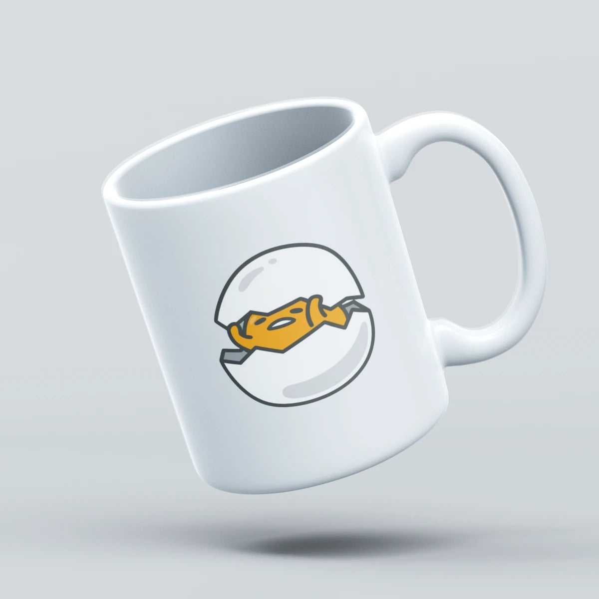 kawaii gudetama from Sanrio studio mug from inkbee store lebanon