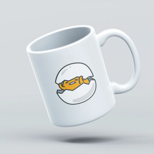kawaii gudetama from Sanrio studio mug from inkbee store lebanon