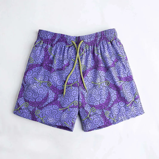 Gum Gum Devil Fruit One Piece Mesh Shorts