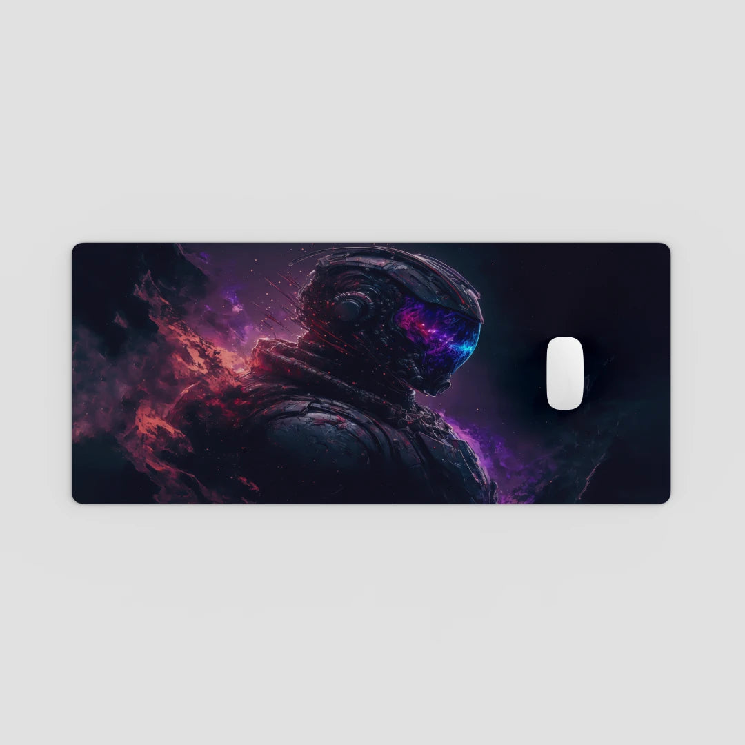 Phone case with an astronaut design on a light gray background