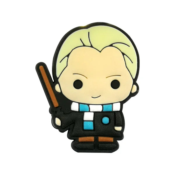 draco from harry potter croc charm design on a white background
