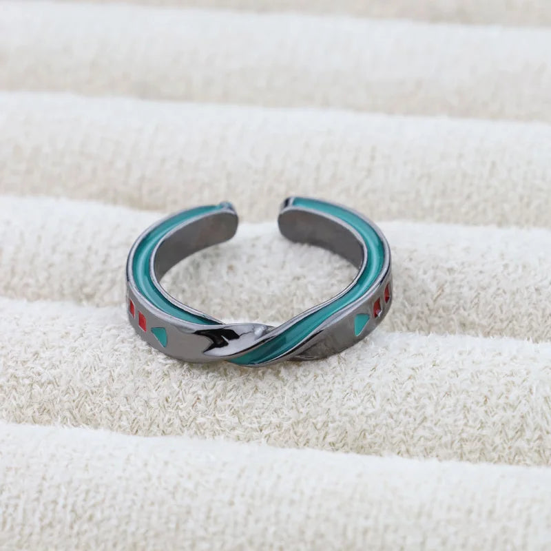 Hatsune Miku Collectible Ring | Fixed Size | D  = 16 mm