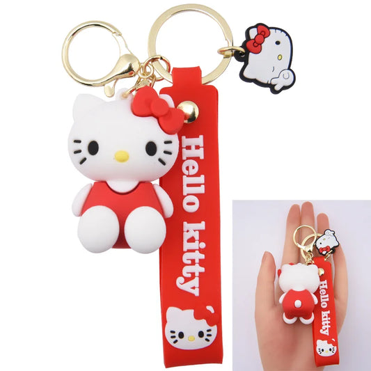 Sanrio Studio Hello Kitty 3D Soft  PVC Keychain