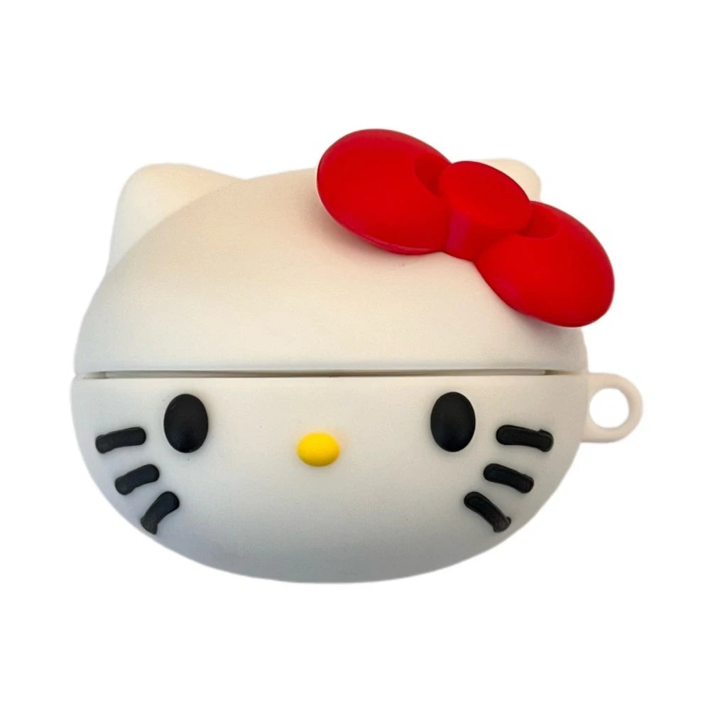 Hello Kitty-themed air pod case on a white background