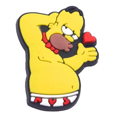 Homer Simpson Love Jibbitz Croc Charms - Crocs