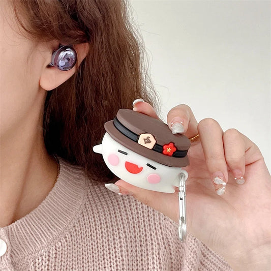 genshin impact hu tao case for samsung galaxy buds 3 and buds 3 pro