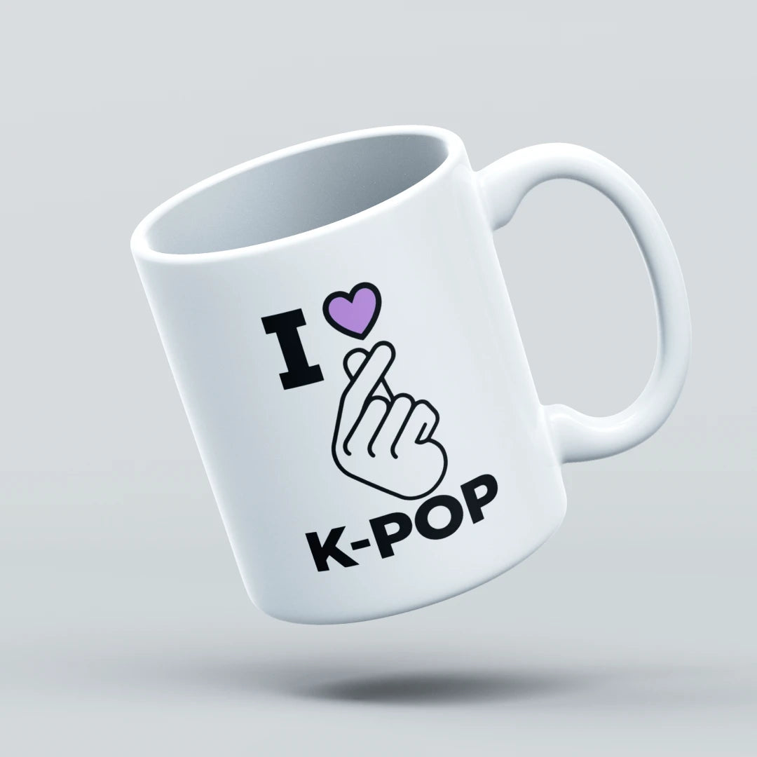 i love kpop mug design