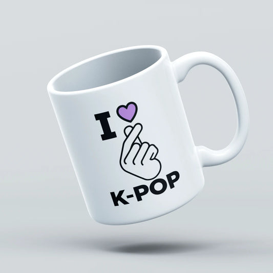 i love kpop mug design