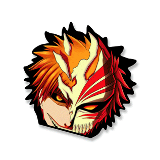 Lenticular Sticker - Ichigo Bleach 3D Motion Sticker