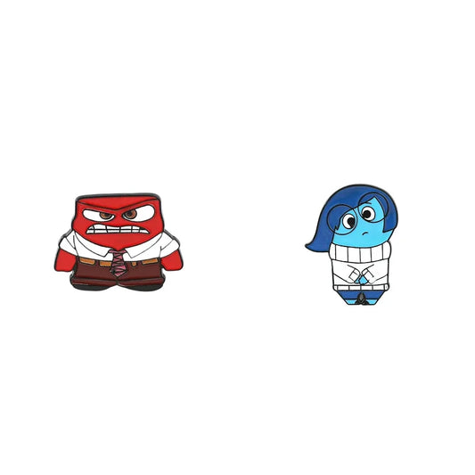 Inside Out Enamel Pins