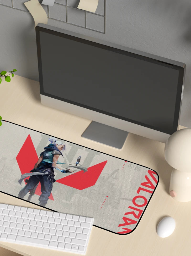 Jett Valorant Mousepad Size 70 by 30 cm