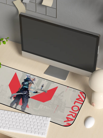 Jett Valorant Mousepad Size 70 by 30 cm