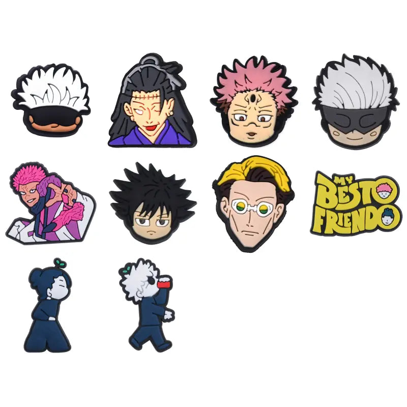 Jujutsu Kaisen Croc Charms