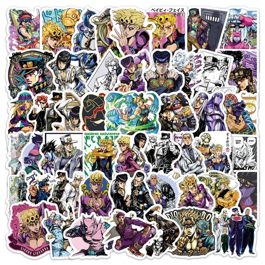 Jojos Bizarre Adventures Die Cut Stickers