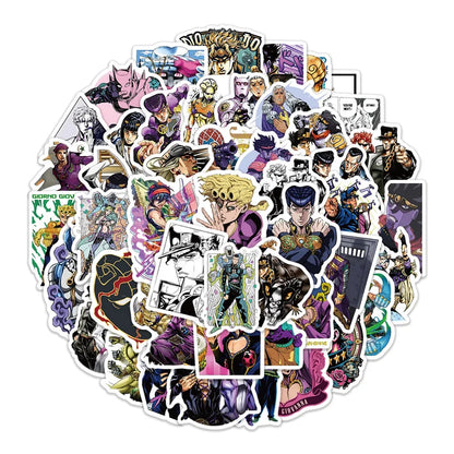 Jojos Bizarre Adventures Die Cut Stickers