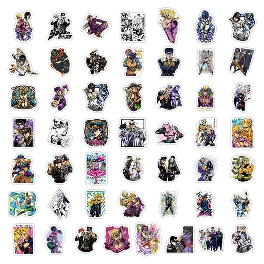 Jojos Bizarre Adventures Die Cut Stickers