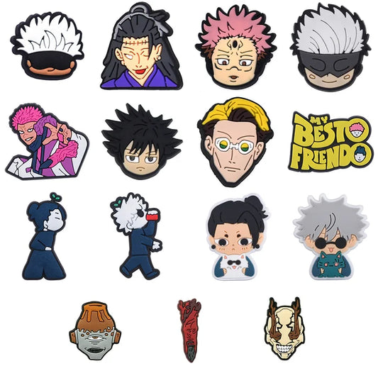 Jujutsu Kaisen Croc Charms