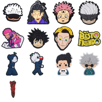 Jujutsu Kaisen Jibbitz Croc Charms - Crocs