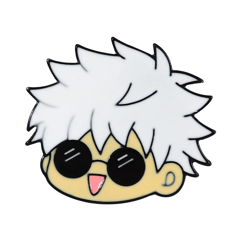 gojo satoru enamel pin